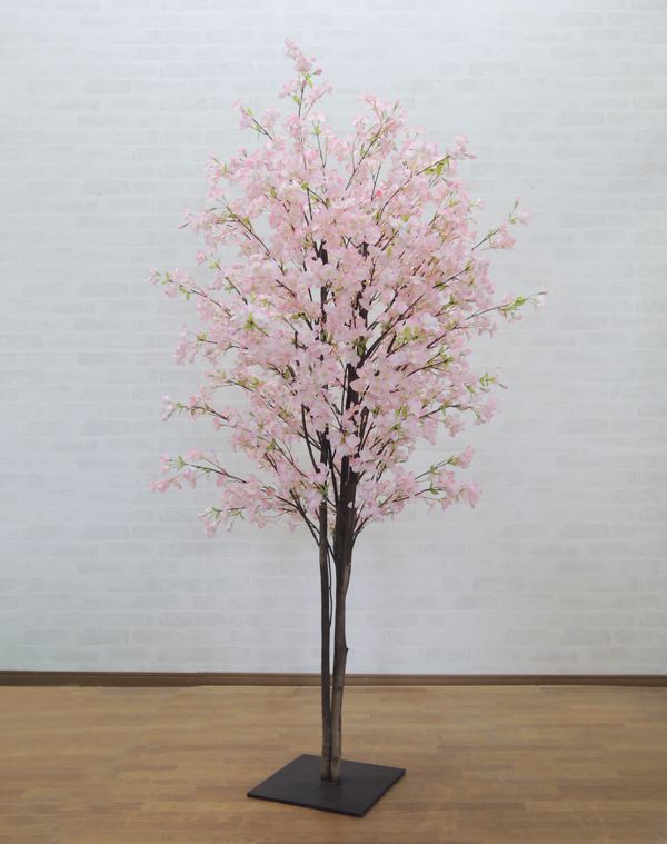 桜の木 180cm 造花 インテリア 観葉植物 桜の木 桜 木 観葉植物 ピンク さくら おしゃれ 植栽 おしゃれ 大型 グリーン プラント ディスプレイ 造花観葉植物専門店ビワールデコ在庫１点限り ご注文日の翌営業日に出荷可能