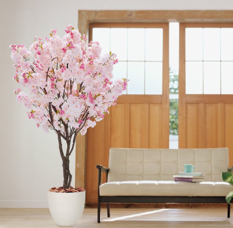 さくらの木 230珊 (フェイクグリーン 春 造花 桜 櫻 さくら色 人工観葉草木 室内装飾 今めかしい 室内 大型 飾りつけ フェイクグリーン 似たり 造木 製造会社 製造会社)
