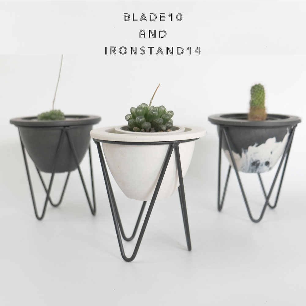 楽天市場】ブレード13.5＆アイアンスタンドMセット フラワースタンド