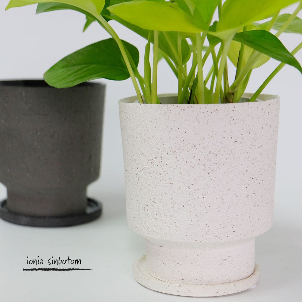 楽天市場】CAUTES CYLIND22 植木鉢 おしゃれ プランター KONTON