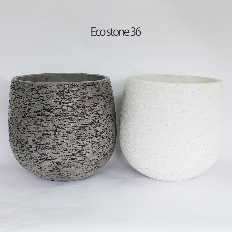楽天市場】【送料無料】鉢カバー おしゃれ 室内 Eco Stone ポット28