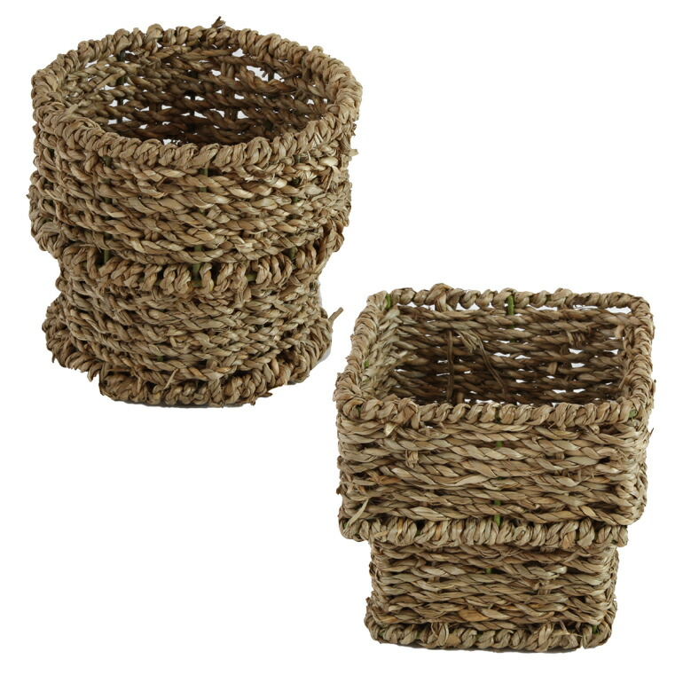 楽天市場】Basket Pot cover 鉢カバー おしゃれ バスケット かご