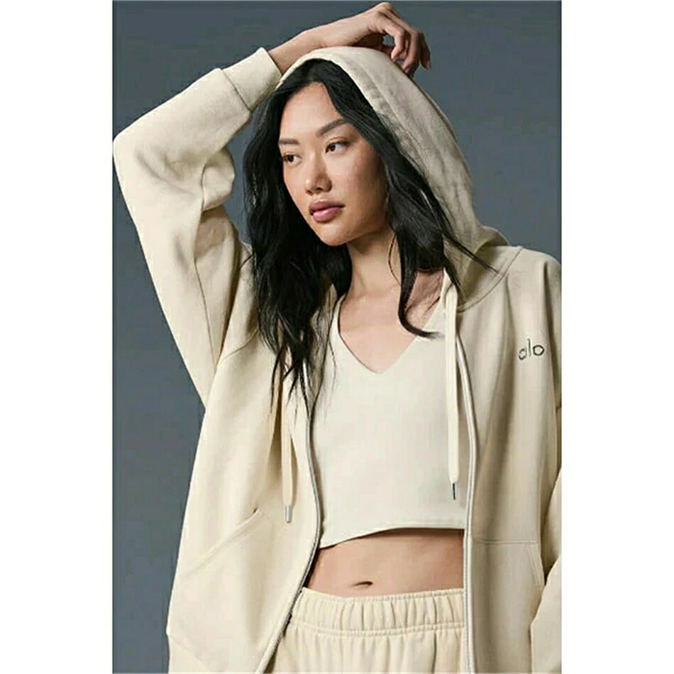 ☆ ALO Yoga ☆ アコレードフルジップパーカー alo Accolade Full Zip