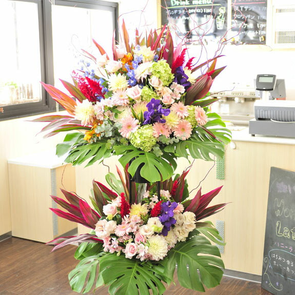 照明ランプ花 二段3万円教科課程 エスペッシャリー（お任せ・交ぜ合わせる系）【とり備える・リコール・名札無料】生まれ落ちる祝賀会 生まれ落ちる日 生まれ落ちる会 誕生日 サプライズ 生まれ落ちる 差し上げ物 御花差し上げ物 差し上げ物 御祭り お花 貨物輸送無料 御花照明ランプ