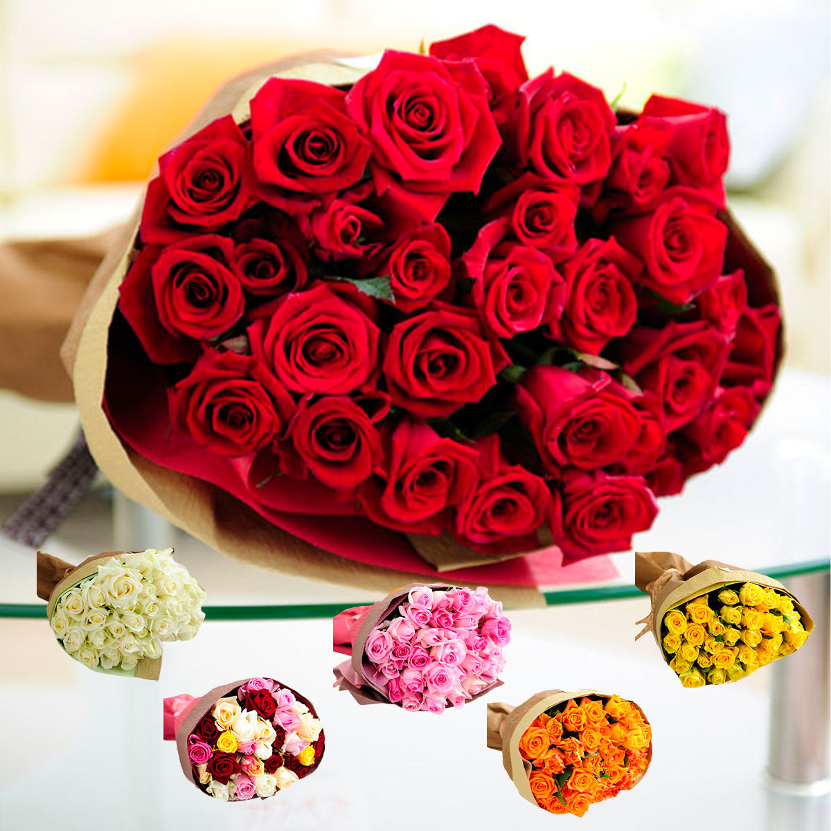 楽天市場】皇室献上実績のバラ農園から宅配直送！花束・ブーケ