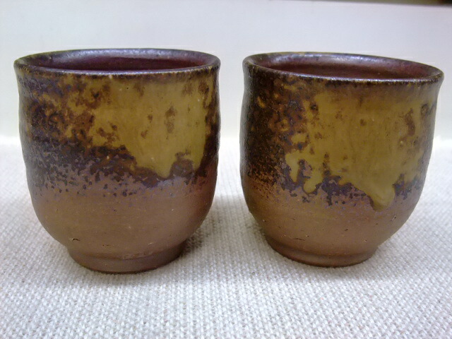 楽天市場】【備前焼】 小西陶古 | ペアビアマグセット(桐箱入) | ビア