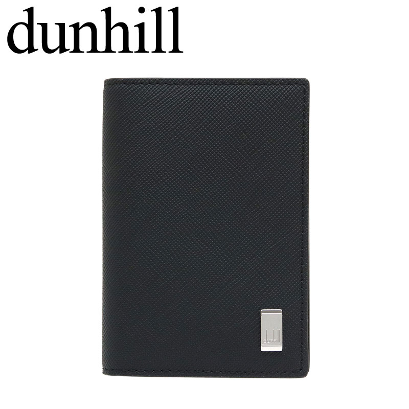 ダンヒル カ－ドケ－ス 名刺入れ dunhill ダンヒル ブランド イギリス 革小物 PLAIN プレーン レザー メンズ 紳士 カ－ドケ－ス 名刺入れ ブラック シルバー 22R2P11PS001R 人気 おすすめ おしゃれ ブランド プレゼント ギフト お祝い 誕生日 就職 クリスマス