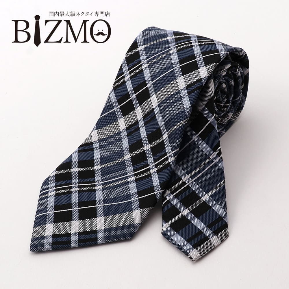 楽天市場】ネクタイ シルク混 チェック グリーン 緑 ネイビー ブルー