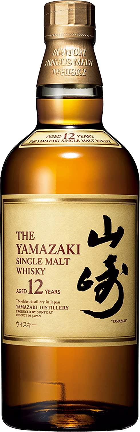 日本製 サントリー シングルモルト ウイスキー 山崎 12年 700ml