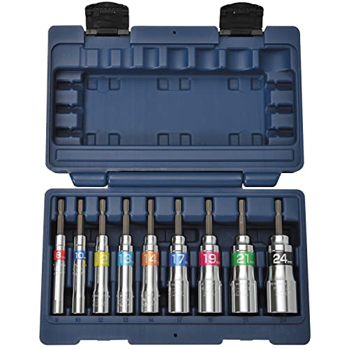 トップ工業 (TOP) 電動せん孔機用 強軸 ソケット仕掛ける 40V 36V 18V 対辺8~24粍 差しひびき 土木 組み上げる 手道具 ETS-82