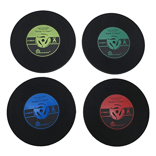 クラシック　アナログ　レコード　セット レコード型コースターセット - TETSUYA Official Goods Store