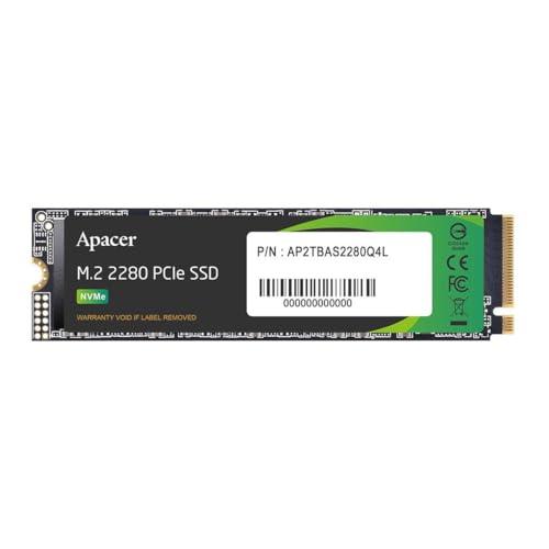 Apacer アペイサー SSD 1結核症 M.2 PCIe Gen4 x 4 NVMe 最大限度読込速度 3600MB/s 最大限度書込速力度 3000M