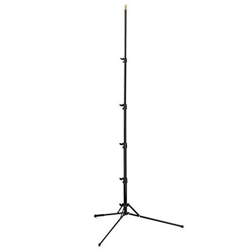 マンフロット(Manfrotto) ナノプラスポールスタンド ライトスタンド 最大耐荷重4kg 収納高52cm 全伸高197cm アルミニウム