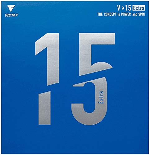 ヴィクタス(VICTAS) 卓球 裏ソフトラバー V15 エキストラ 020461 レッド MAXサイズ