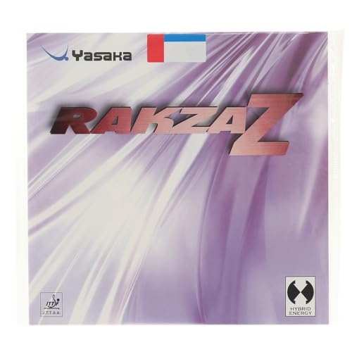 ヤサカ(YASAKA) 卓球 ラバー ラクザZ 裏ソフト ハイブリッドエナジー型 アカ 特厚 B87