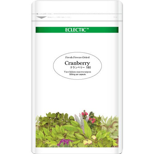 エクレクティック クランベリー (ツル苔桃) Eco風呂敷き包み 300mg×180宇宙カプセル ec094