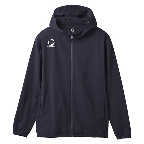 [ムーブスポーツ] ジャージ・クロス デサント トレーニングジャケット ストレッチ 防風 ジャージ チーム 部活 ジム トレーニング ランニング