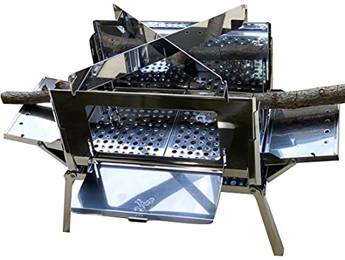 楽天市場】笑's コンパクト焚き火グリル 『B--DUO』 SHO-009-00