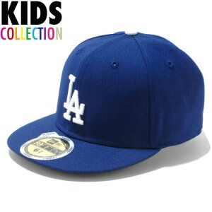 ニューエラ キャップ キッズ NEW ERA Kid's 59FIFTY MLBオンフィールド ロサンゼルス・ドジャース ゲーム メジャーリーグ 帽子 子供用 チームカラー ダークロイヤル 51.1cm〜53.9cm 目安3〜6歳 身長90〜120cm 13561982画像