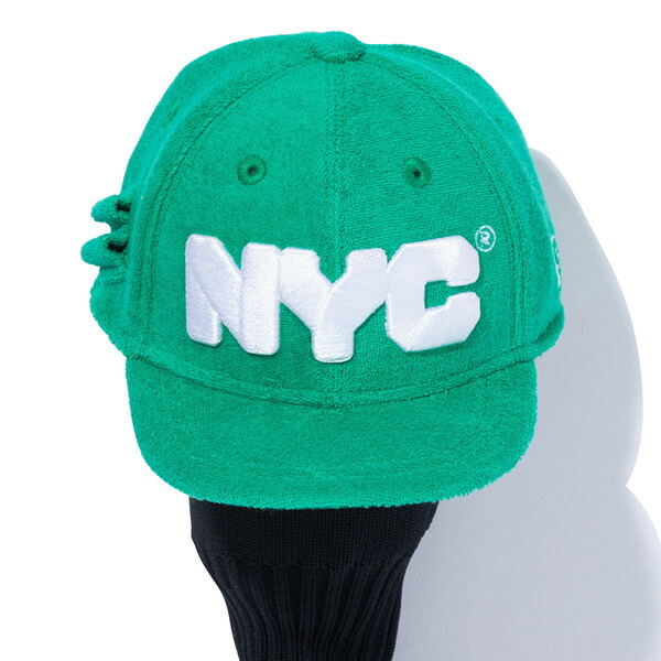 ニューエラ ゴルフ キャップ Nyc コラボレーション 送料無料 New Era Golf ヘッドカバー Nyc チャンキーロゴ ニューエラキャップ ドライバー カバー おしゃれ プレゼント グリーン ワンサイズ Southwestne Com