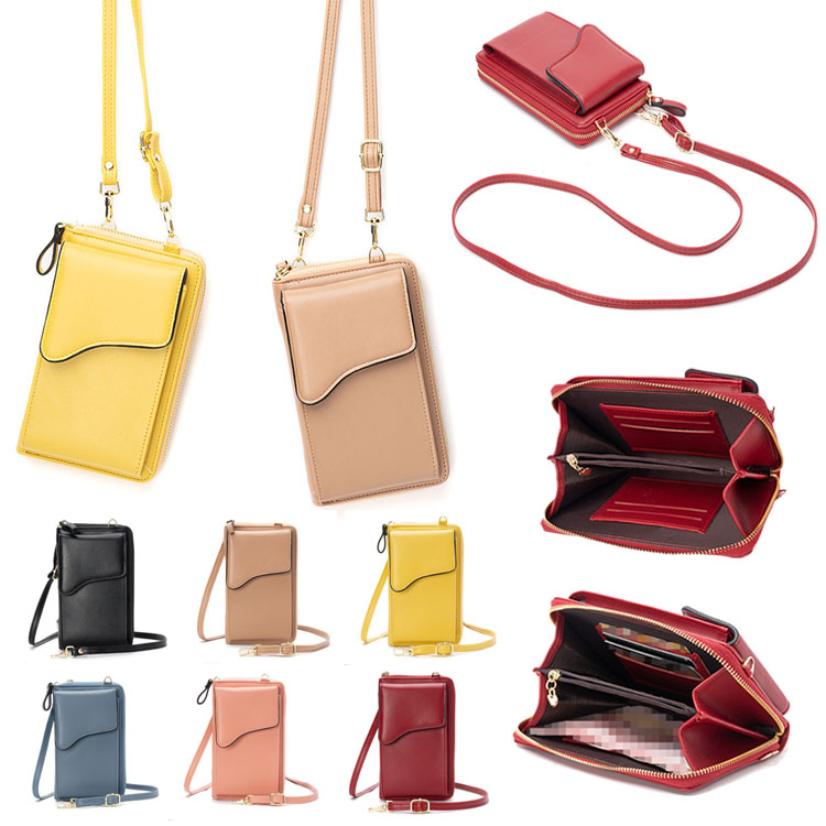 【楽天市場】スマホショルダー スマホポーチ スマホバッグ ミニバッグ ミニショルダー ポシェット 斜め掛け PUレザー レディース ショルダー