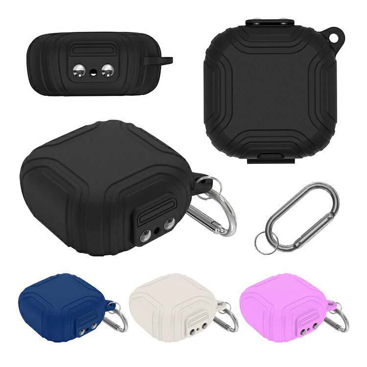 【美品・付属品完備】SHOKZ OpenFit 2 ＋ 純正ケースカバーセット OpenFit 2用シリコンイヤホンケース