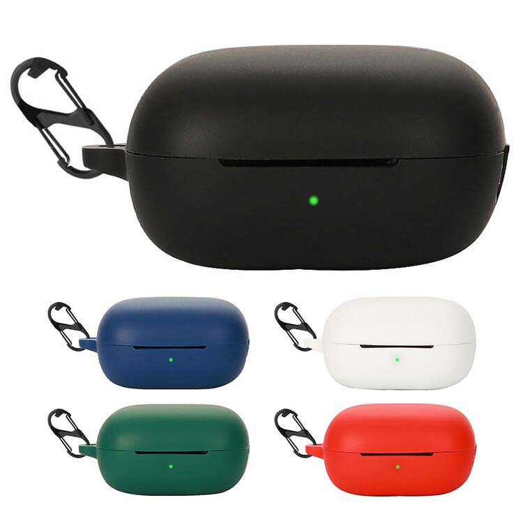 楽天市場】QCY T13 ANC ケース シリコン シンプル カラビナ付き 保護