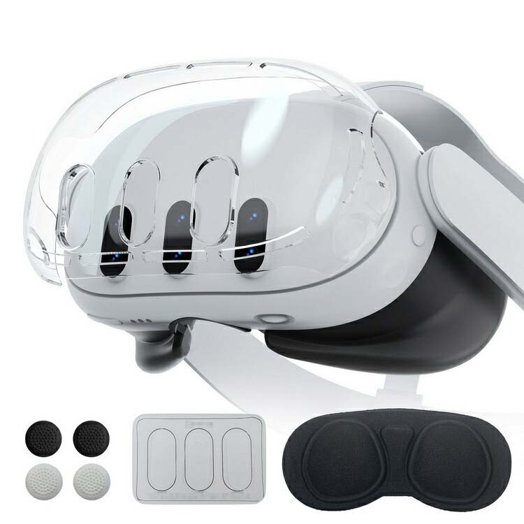 クエスト3 フェイスカバーとレンズカバー 3-in-1 汚れ防止 VR 黒 Amazon.co.jp: UPOK レンズ保護カバー、 Vision Pro用、Meta