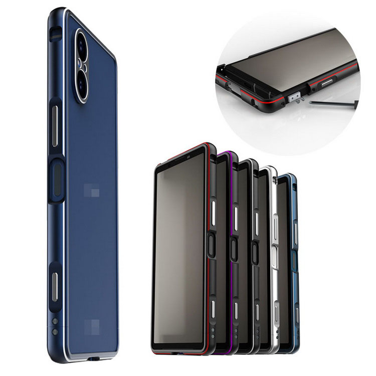 楽天市場】Xperia 5 V バンパー ケース アルミバンパー ケース/カバー