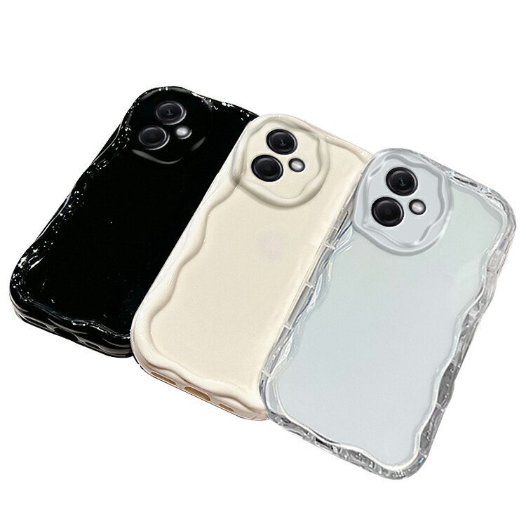 楽天市場】POCO F6 ケース クリア カバー 耐衝撃 波状 TPU ソフト