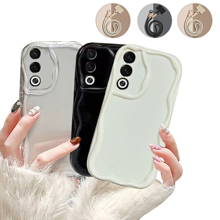 楽天市場】OPPO A3 5G ケース ウェーブ 波型 なみなみ カバー スマホ