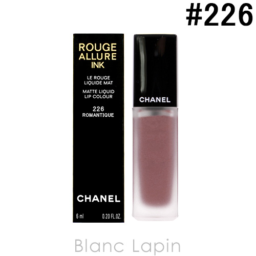 楽天市場 シャネル Chanel ルージュアリュールインク 226 ロマンティック ドゥ シャネル 6ml メール便可 Blanc Lapin ブランラパン