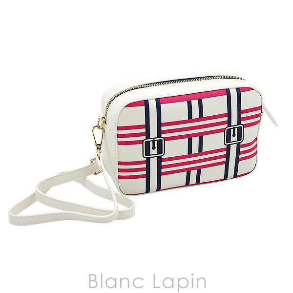 楽天市場 ノベルティ エスティローダー Estee Lauder クロスボディバッグ ホワイト ピンク Blanc Lapin ブランラパン