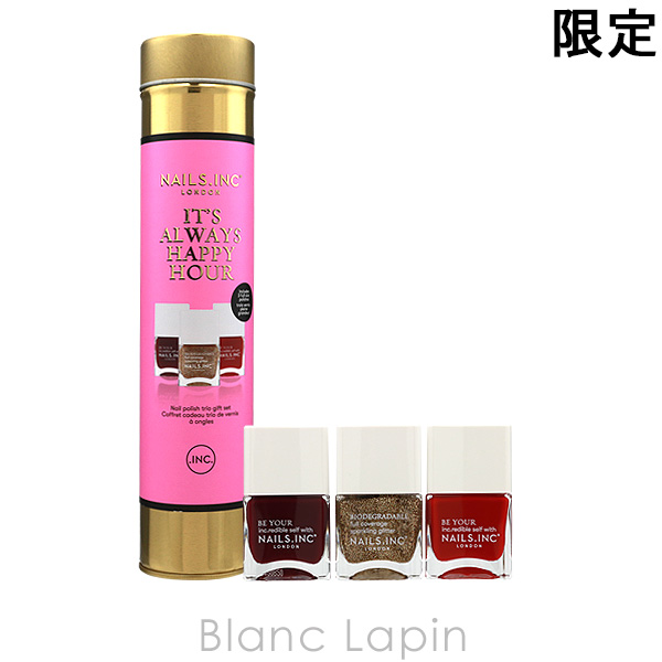 楽天市場 ネイルズインク Nails Inc イッツオールウェイズハッピーアワー 14mlx3 Blanc Lapin ブランラパン