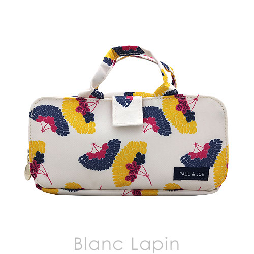 楽天市場 ノベルティ ポール ジョー P J コスメポーチ Blanc Lapin ブランラパン