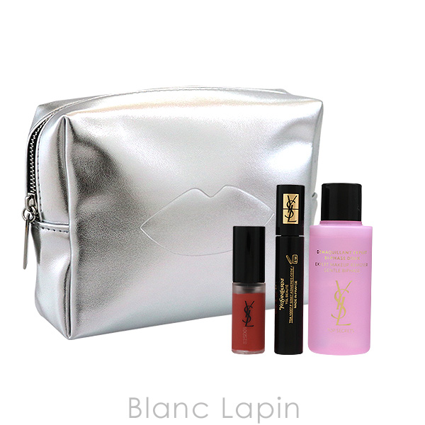 楽天市場 ミニサイズセット イヴサンローラン Yves Saint Laurent コスメポーチセットシルバー 216 3ml 2ml 30ml Blanc Lapin ブランラパン