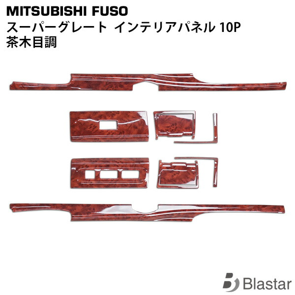 楽天市場】三菱ふそう スーパーグレート 07 ドア用 インテリアパネル