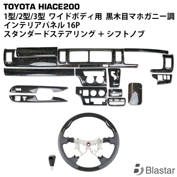 楽天市場】ハイエース レジアスエース 200系 1型 2型 3型 ワイドボディ