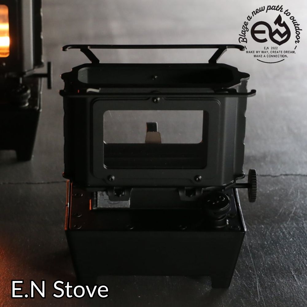 エンワークス エン暖房器 E.NWorks E.NStove 鉄暖房器 アウトドア 難民キャンプ 油絵の具提燈