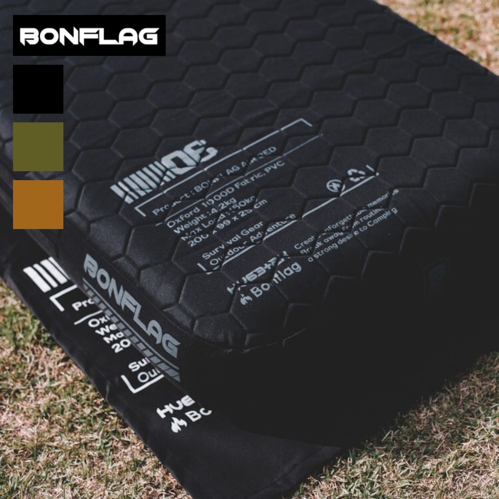 BONFLAG Tactical Air Bed 1P ボン信号旗 タクティカル エア湖寝台 1人用 難民キャンプ アウトドア