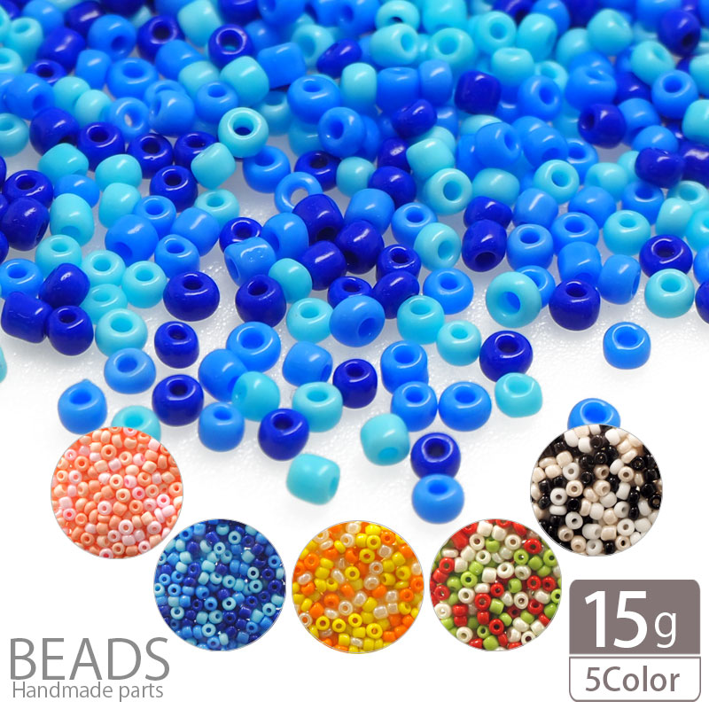 8月22日までのお値段です☆半貴石⭐️ビーズ⭐️ハンドメイド⭐️パーツ⭐️推しカラー 楽天市場】ガラス ビーズ 丸大 カラー 15g BLAZE ハンドメイド