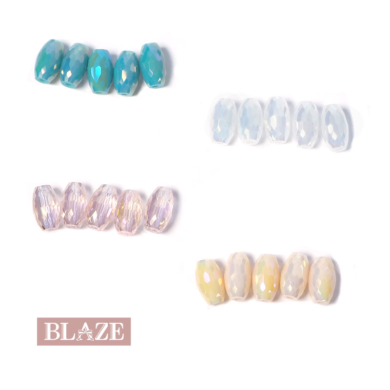 楽天市場】【2・3個入り】ガラスビーズ 変形 全5種 BLAZE 商用利用可 