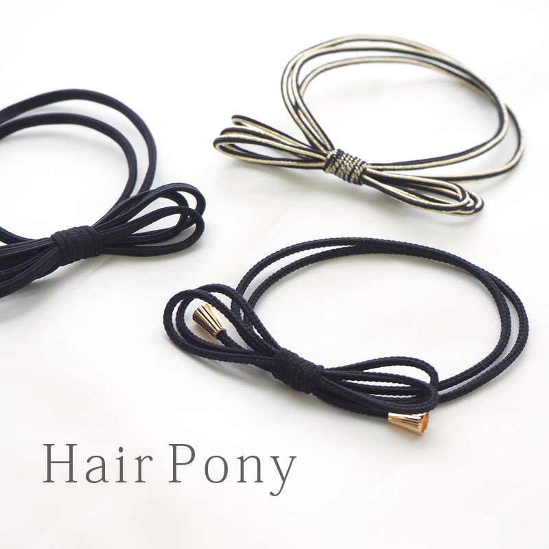 楽天市場】ヘアゴム ベロア サテン リボン ミックス カラー