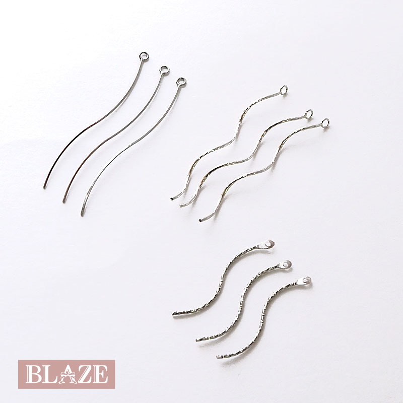 楽天市場】デザインウェーブパーツ 45〜55mm 10個 /チャーム パーツ