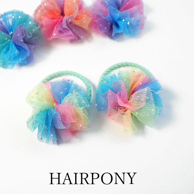 210a ピンク　キッズヘアゴム　プリンセス　なりきり　オーロラ　かわいい 13733_1.jpg