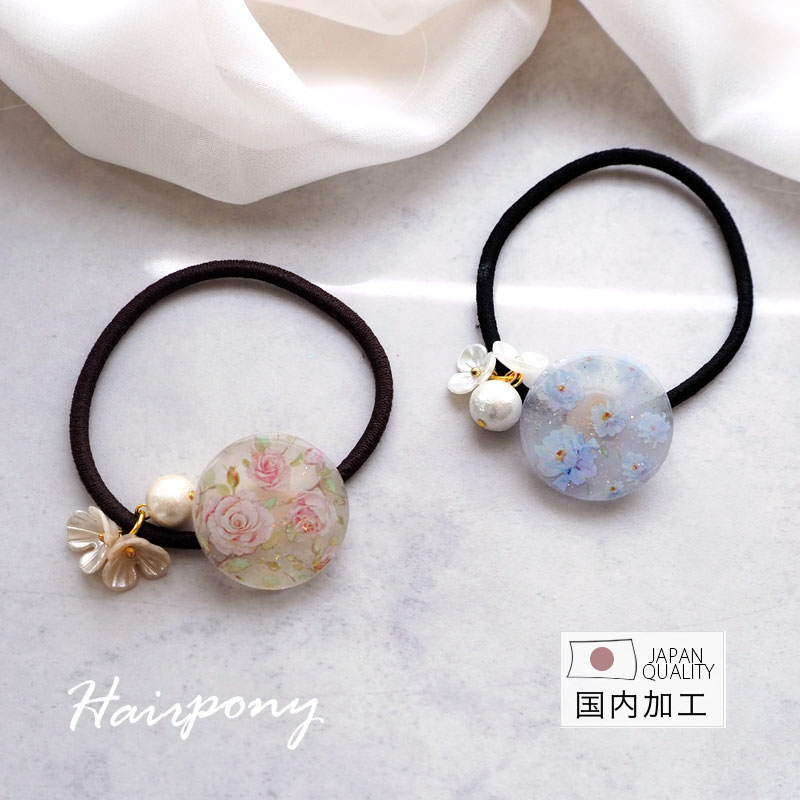 楽天市場】【550円福袋チケット対象】ヘアゴム レース サークル