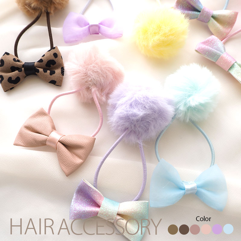 レジン＊うさちゃんフェイス フラワー ヘアゴム⟡.·*. レジン＊うさちゃんフェイス フラワー ヘアゴム⟡.·*.