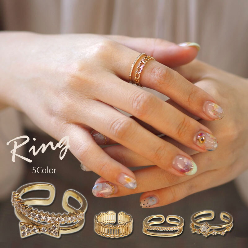 楽天市場】リング ハート ベアー フリーサイズ くま クマ 指輪