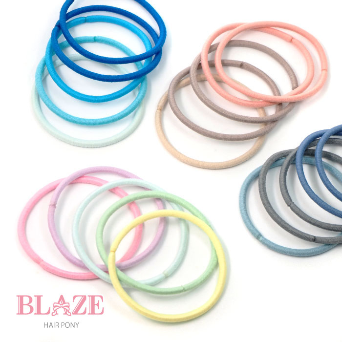 楽天市場】ミニミニ リングゴム 細 8cm 8本セット カラー BLAZE