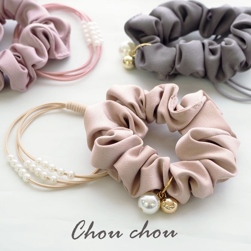 楽天市場】ナチュラル シュシュ 無地 & ストライプ BLAZE ヘア